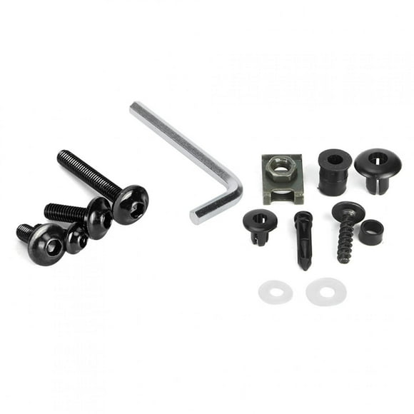 Motorcycle Fairing Kit, Professional Portable Fairing Fasteners 173pcs Complete For Motorbike For Motorcycle Modification Black