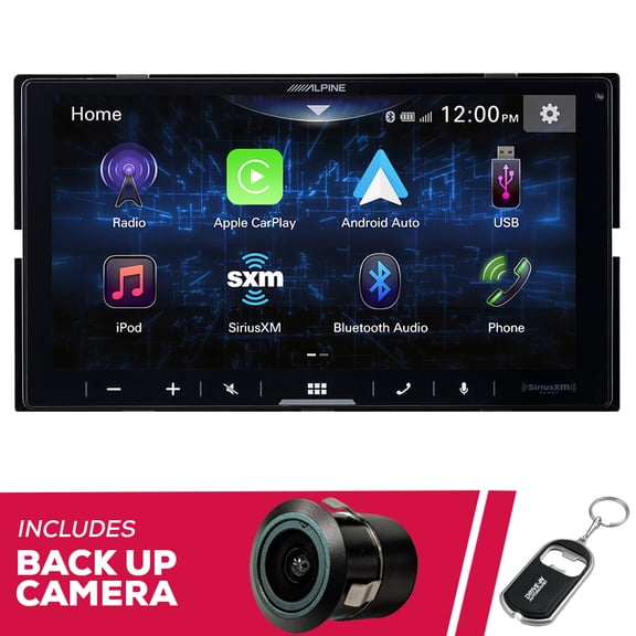 New Alpine iLX-W670 7” Shallow-Chassis Multimedia w/ Backup Bullet Camera