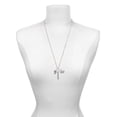 thumbnail image 3 of Delight Jewelry Silvertone Mermaid & Lobster Spinner Always My Mother Bar Zoe Necklace, 3 of 4