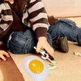 thumbnail image 4 of Tablero de actividades, hebilla para ventana/luces de apoyo, juguetes educativos Montessori para preescolar Amarillo, 4 of 6
