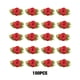 thumbnail image 5 of Flores Decorativas Injueey 100 Piezas Cinta de Raso Rojo, 5 of 6