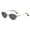 Silver Frame Black and Grey Lens, variant on 2026 New Model Women's Sunglasses High-end Fashion Trendy Metal Cat Eye Sunglasses for Women with UV Protection