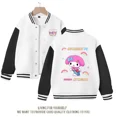 thumbnail image 3 of Sanrioed-Chaqueta de uniforme de béisbol para niños, abrigo de manga larga con estampado Kawaii, My Melody, Kuromi, Pochacco, 3 of 5