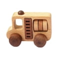 thumbnail image 4 of Vehículos De Madera Juguetes Helicóptero Juguete Aprendizaje Regalo Montessori Juguetes Para Bebés Camión De Bomberos, 4 of 9