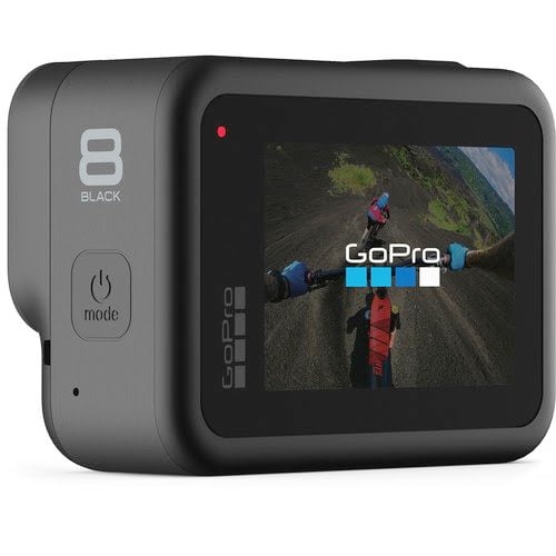 GoPro HERO9 (Hero 9) Noir avec ensemble d'accessoires de luxe – Comprend :  carte mémoire MicroSDHC SanDisk Ultra 64 Go, étui rigide de qualité  supérieure pour GoPro, boîtier sous-marin, kit d'extension de