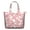 Black, variant on Floral and Butterfly Pattern Weekender Bag, Lightweight Travel Tote for Women, Cute and Artistic Butterfly Print