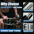 thumbnail image 7 of EAST MOUNT Twister Arm Trainer, Power ChestExpander, Adjustable Forearm Strengthener, Arm ExerciseEquipment, Portable Spring Resistance for Home Workout Equipment (70-110lb), 7 of 7
