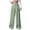 Green, variant on Lopecy-Sta Womens Lounge Pants Wide Leg Pants Elastic High Waisted Solid Casual Palazzo Pants Trousers with Pockets