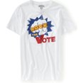 thumbnail image 1 of Camiseta gráfica Aeropostale Rock The V hombre blanca mediana, 1 of 1