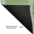 thumbnail image 5 of Addison Rugs Mayfield Premium Machine Washable Transitional Geometric Green Rectangle Rug, 3' x 5', 5 of 7