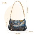 thumbnail image 3 of FORMRS Womens Shoulder Bag with Chain Strap Clutch Purse Cute Tote Handbag, Swirling Starry Sky, 3 of 7