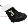 thumbnail image 2 of GAXIRE 1Set Socks Decoration Christmas Stocking Sock-Shaped Lint Velvet For Christmas Ornaments, 2 of 8