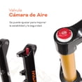 thumbnail image 4 of Tijera bicicleta Mariluz R29 Con bloqueo Suspension Negro, 4 of 10