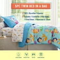 thumbnail image 3 of Wildkin Kids 5 Pc Twin Microfiber Bed in a Bag for Boys & Girls (Mermaids Blue), 3 of 9