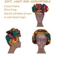 thumbnail image 2 of XIAOHUAGUA African Headwraps for Women Turbans Head Wraps Headband Soft Wrap Head Scarf, 2 of 5