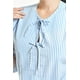 thumbnail image 4 of Blusa escote con lazos Roman Fashion /Juvenil, 6944 (Azul claro) azul cielo M, 4 of 6