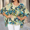 thumbnail image 2 of FhsagQ Blouse de Bikini de Vacances Boho pour Femmes, Robe de Nuit Mignonne Verte Taille Unique, 2 of 8
