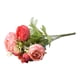 thumbnail image 1 of Ramo de flores artificiales de peonía Cateissary Decoración oficina novia rojo, 1 of 6
