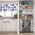 thumbnail image 5 of LALILO Kitchen Curtain Valance Water Flamingo Art Blossom Rod Pocket Window Curtain 52"x 18" Set of 2, 5 of 5