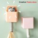thumbnail image 2 of Lindo gato llave gancho decoración de la pared, creativo peek-a-boo animal mascota adhesivo gancho para abrigos, ganchos de soporte montado en la pared, cocina baño dormitorio puerta ganchos,, 2 of 5