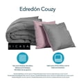 thumbnail image 4 of Edredón Doble Vista Queen Size Couzy + Sábanas Royal Rosa, 4 of 8