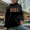 thumbnail image 2 of Fall Vibes, Merch Gift, Black Hooded Sweatshirt or Hoodie, 2XL, 2 of 5