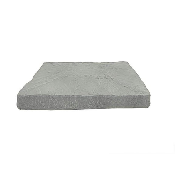 13.5 in. x 13.5 in. Northern Slate Faux Stone Flat Pillar Cap Siding