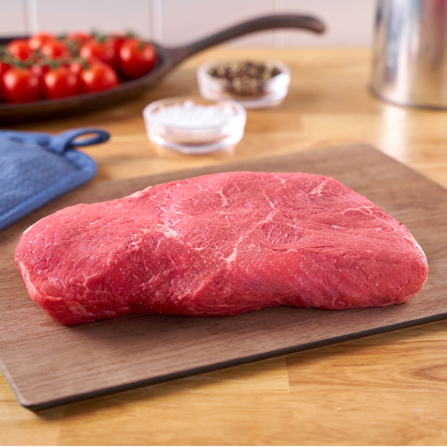 Top Sirloin Steak Choice Angus Beef, 1 per Tray, Fresh, 0.65 - 1.8 lb