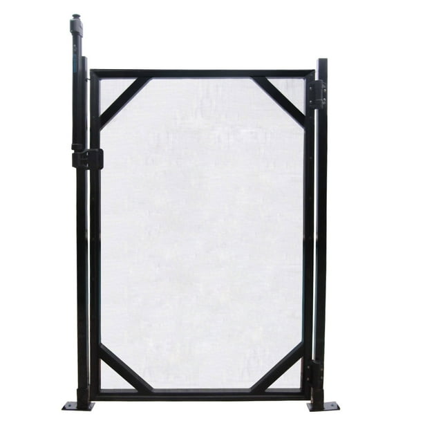 Water Warden Pool Gate 5’x 30”, SelfClosing and Removable Pool Door for 5'x12' ft Safety Fence