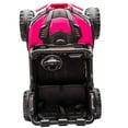 thumbnail image 3 of Jorfly 24V Ride On Car for Kids, Battery Powered Electric UTV Toys w/Remote Control, Gift Bow, 4x200W, 4WD/2WD, 3 Speeds, Shock Absorbers, Bluetooth, LED, 5MPH Max, Red, 3 of 9
