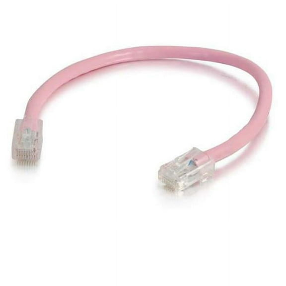 3 ft. Cat5e Non-Booted Unshielded-UTP Ethernet Network Patch Cable - Pink