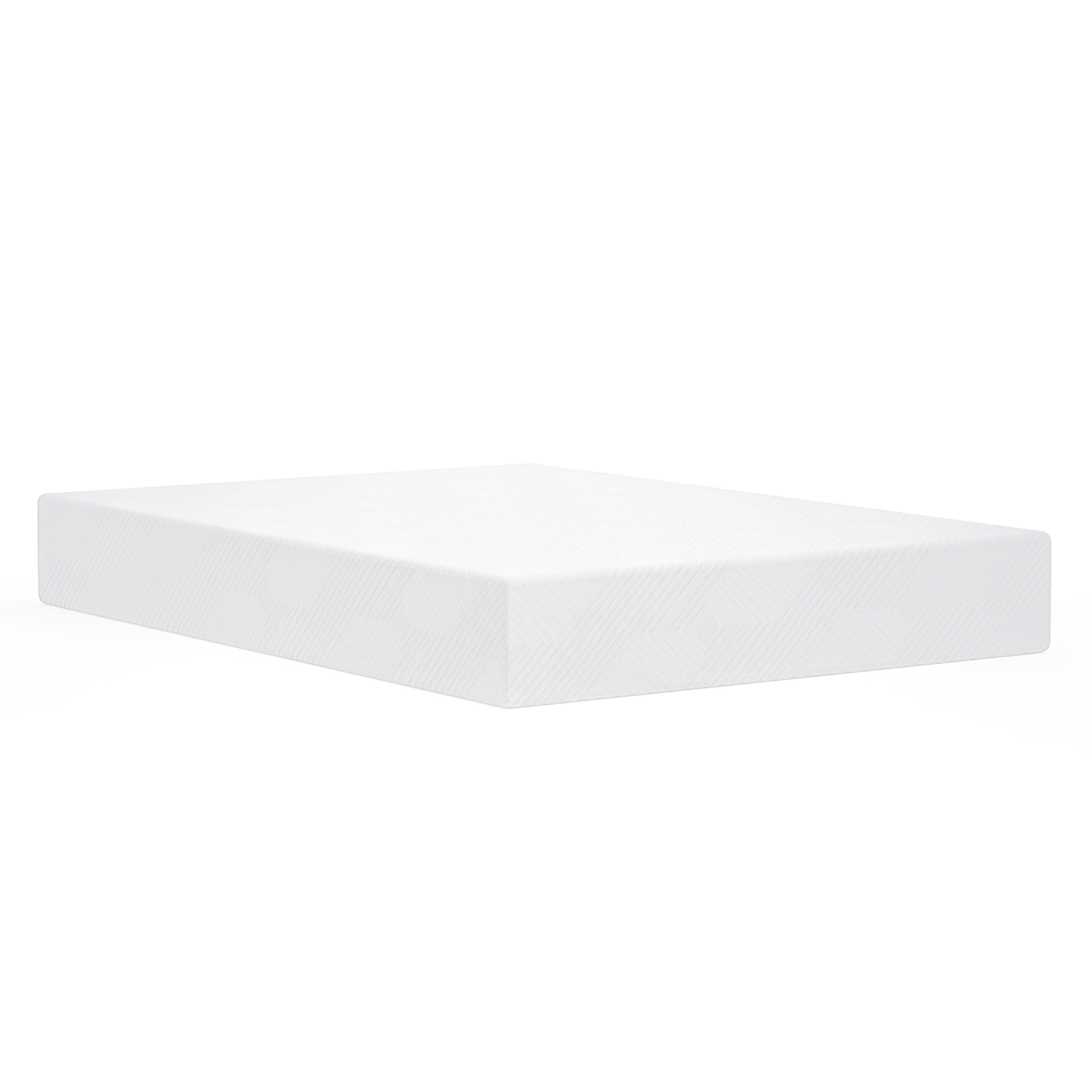 PORKISS 8in Cooling Gel Green Tea Memory Foam Mattress, Medium Firm, King