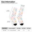 thumbnail image 2 of Logiee Happy Easter Print Adult Socks for Men & Women,Calf Socks, Ankle Socks,Boots Socks,Breathable Casual Sock,Unisex Crew Socks, 2 of 6