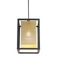 thumbnail image 3 of ZUO Yves Modern 1-Light Ceiling Lamp in Gold & Black, 3 of 8