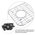 thumbnail image 3 of Sink Mats Non-slip Protector Cord Kitchen Grid Replacement Feet Rubber for 50 Pcs, 3 of 6