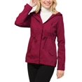 thumbnail image 5 of MixMatchy Women's Lightweight Military Safari Anorak Utility Hoodie Jacket, 5 of 7