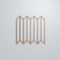 thumbnail image 5 of Ekena Millwork 15 3/8"W x 15 3/8"H x 3/8"T Medium Conroe Decorative Fretwork Wood Wall Panels, Cherry, 5 of 6