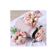 thumbnail image 3 of Ramo De Rosas Flor Falsa Flor Plástica Para La Decoración rosas rosa, 3 of 3
