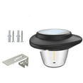 thumbnail image 2 of Solar Powered Outdoor Lights Motion Sensor Wall Security Light 3 Modes Waterproof Bright Led for Fence Yard Garden Patio Front Door Lighting, UKHBMC | Black, 2 of 9