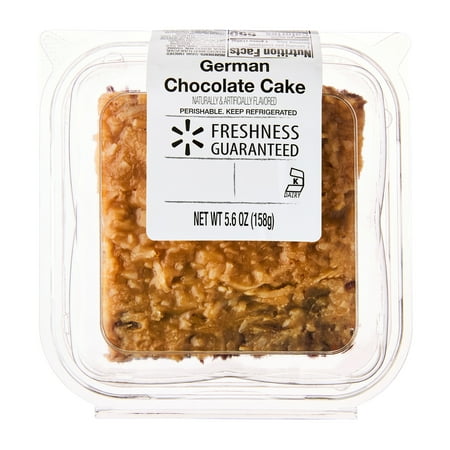 Freshness Guaranteed German Chocolate Cake Slice, 5.6 oz (Refrigerated)