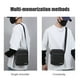 thumbnail image 5 of Bolso bandolera de pecho con múltiples compartimentos, tejido Oxford, correa ajustable para deportes y actividades al aire libre, compartimento portátil para teléfono, llaves y cartera, resistente al, 5 of 6
