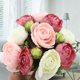 thumbnail image 4 of 10 Uds. de flor artificial Camelia Ormromra ramo de novia decoración del hogar boda, 4 of 7