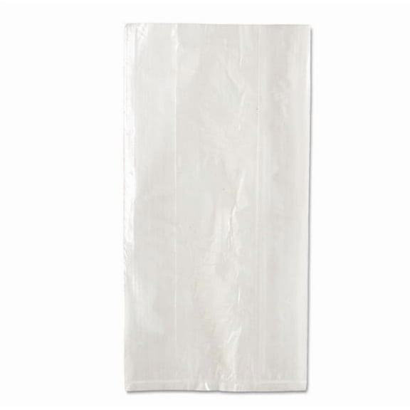 100 Count Bread Loaf Bags Food Storage Poly Bags (5.5x4.75x19,19 Inches)