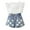 Blanc, variante sur Ensemble 2 Pcs pour Tout-Petites Filles d'Été Sans Manches à Imprimés Floraux Hauts et Shorts Tenues Vêtements pour Enfants Vêtements Couvertures pour Bébé Floral Vêtements Fille de 4 Ans pour Adolescentes Pantalons de Survêtement Bébé Fille de 3 Mois Bébé
