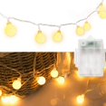 thumbnail image 2 of Waterproof LED Round String Light Fairy Light Starry Light Led Fairy Lights for Home Christmas Decoration Party DIY 5 Meters, 2 of 8