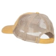 thumbnail image 3 of Fur Mama Embroidered Washed Twill Trucker Cap - Mango Tan OSFM, 3 of 5