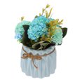 thumbnail image 4 of FESTFENDS 1Ud Bonsai Falso Azul Para Ornamentación De Hogar Sin Cuidado Diario, 4 of 7