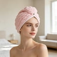thumbnail image 4 of Gorro Secador de Pelo de Microfibra Cloud Velvet: Suave, Antideslizante y de Rápida Absorción para El Baño y Los Viajes., 4 of 7