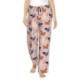 thumbnail image 2 of Goofa Funny Chicken Printed Soft Pajama Pants for Women, Wide Leg Comfy Casual Lounge Yoga Pants-Large, 2 of 9