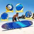 thumbnail image 4 of AISUNSS Inflatable Stand Up Paddle Board Wide SUP with Full Accessories,Anti-Slip EVA Deck, for Youth & Adults, 4 of 6
